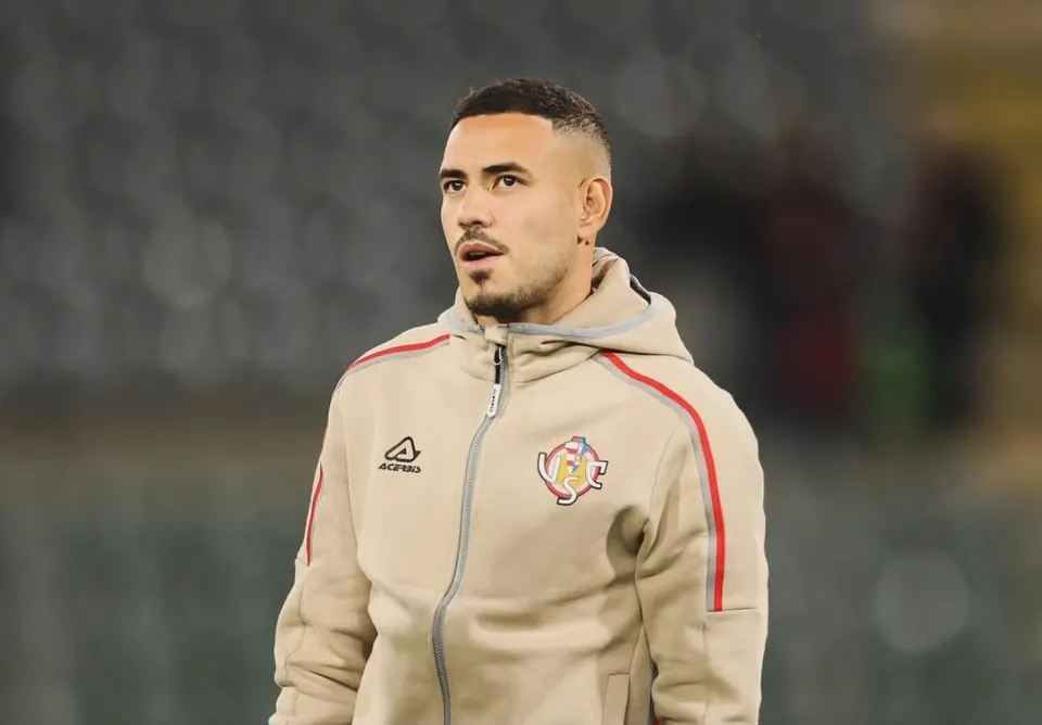 Tony Sanabria con la Cremonese nella stagione 25/26